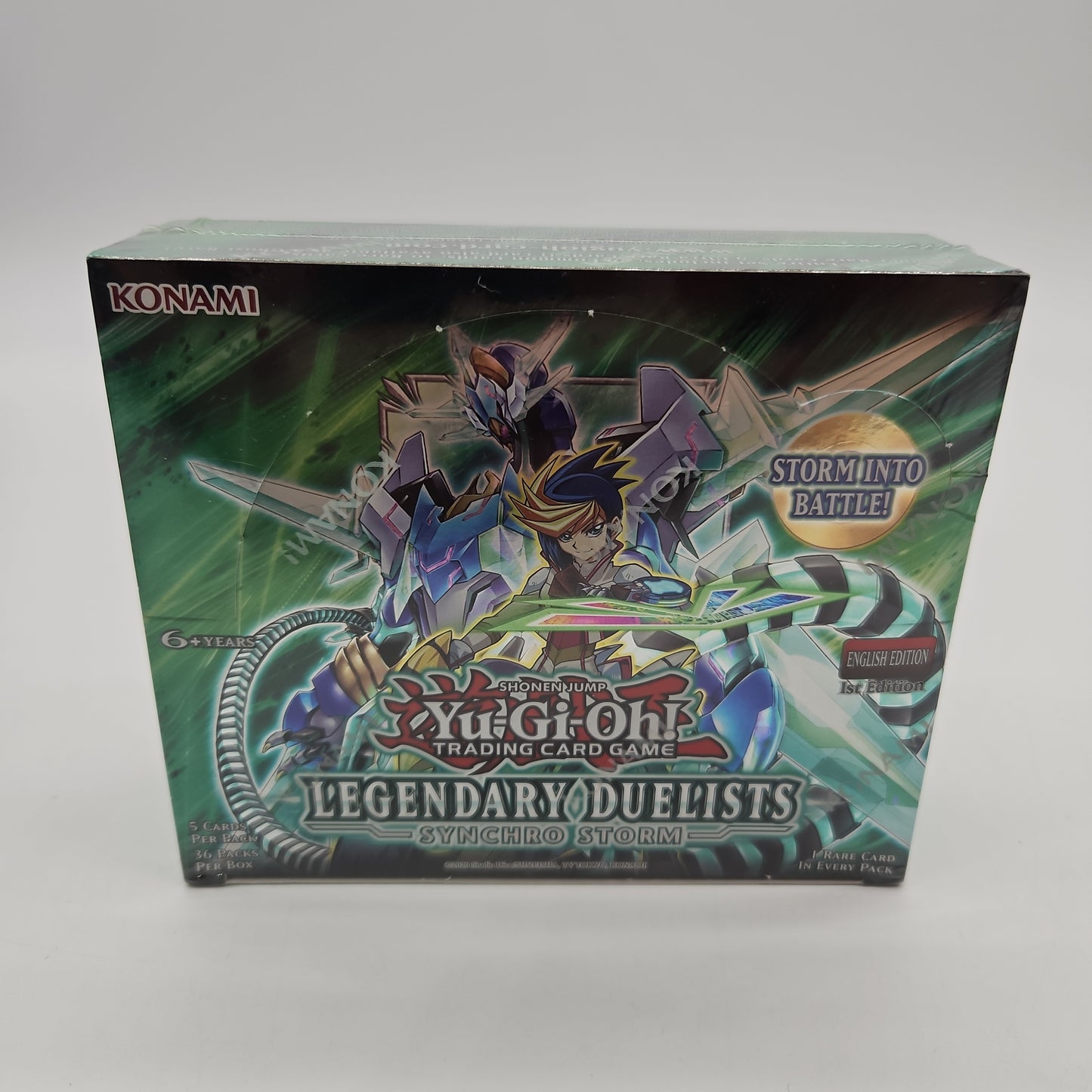 Yugioh Legendary Duelists Synchro Storm Booster Box New Sealed