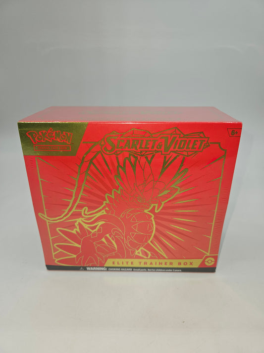 POKEMON SCARLET & VIOLET ETB ELITE TRAINER BOX SEALED